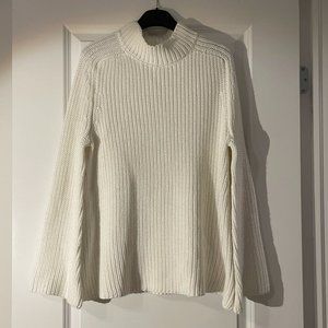 Minty Meets Munt White Sweater - Small